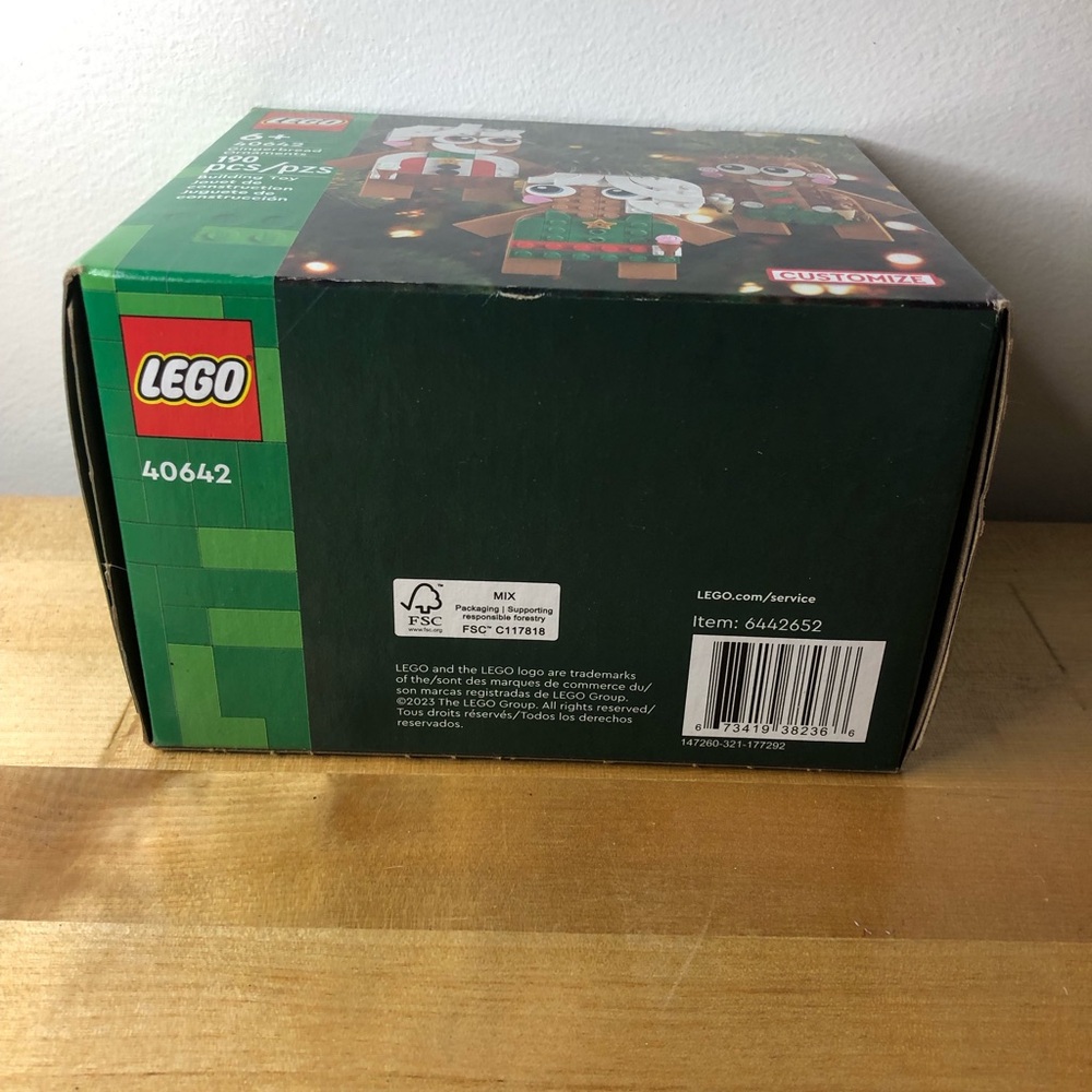 LEGO Gingerbread Ornaments 40642 SET ORIGINAL BOX Christmas Decor - Picture 8 of 11